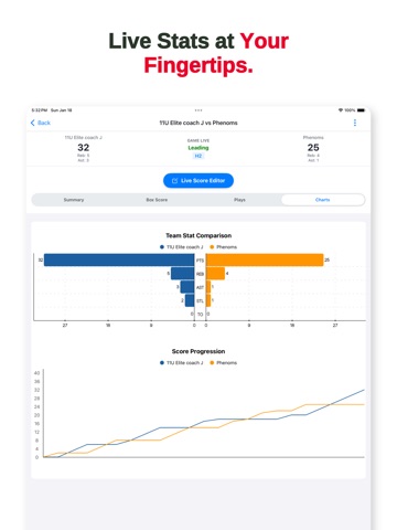 Stats Nerd iPad screenshot