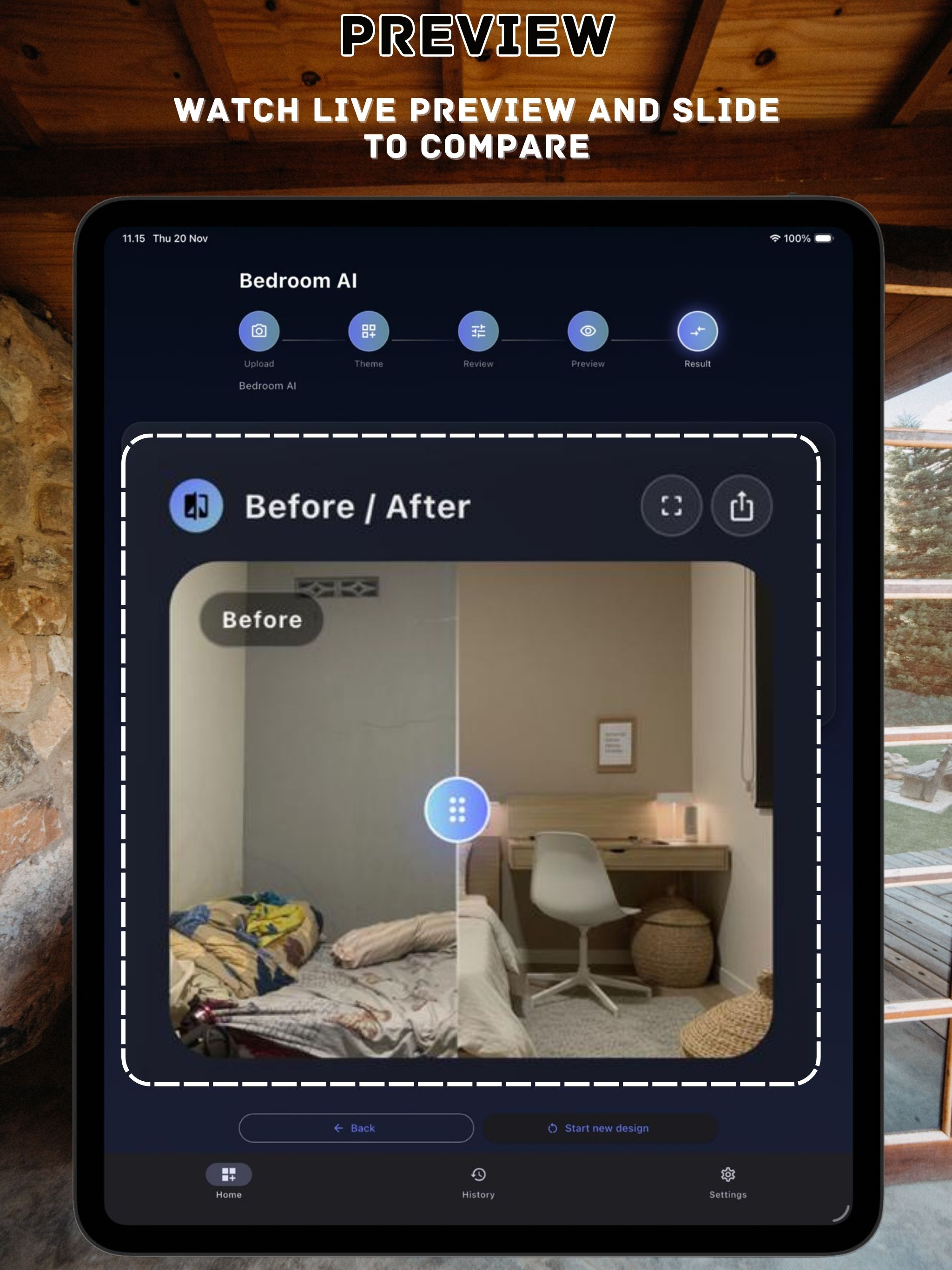 Bedroom AI : Room Makeover