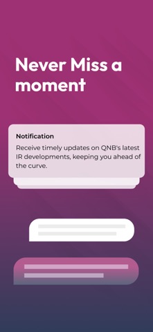 QNB Investor Relations screenshot