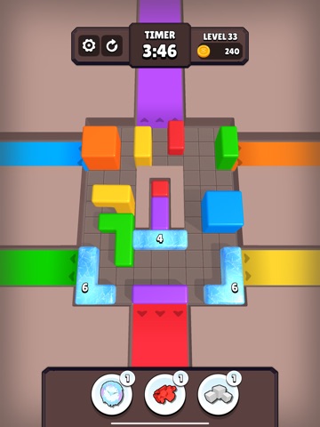 Color Block Flip! iPad screenshot