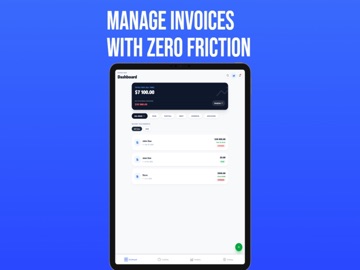 Invoice Maker: InvoiceLite iPad screenshot