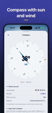 Peak - Altimeter GPS Barometer screenshot 5