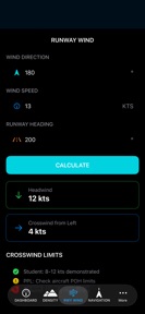WingCalc screenshot