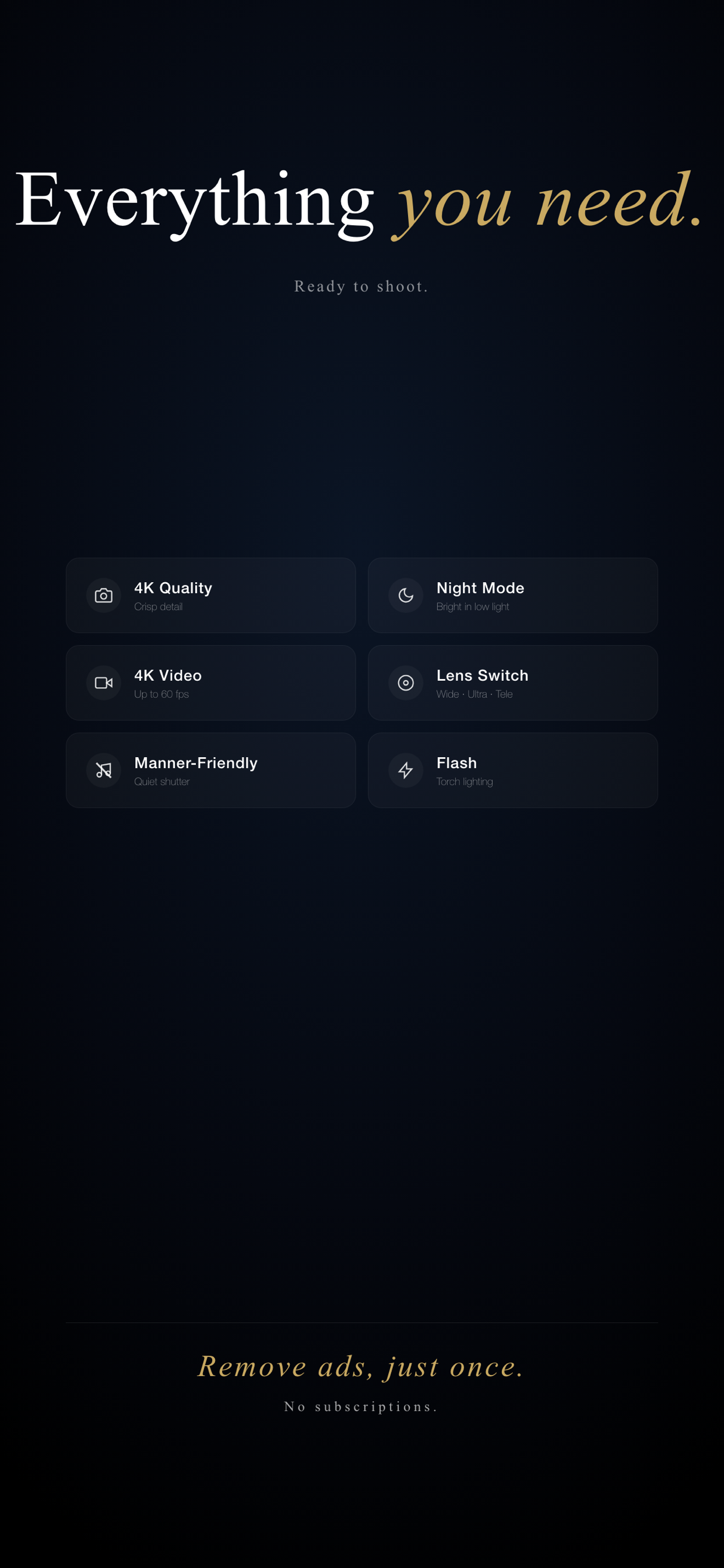 StillCam 4K – Silent Camera