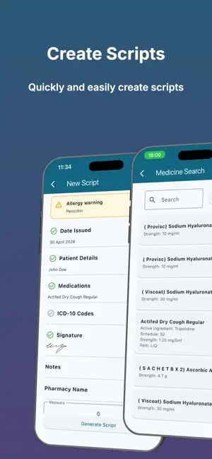 Scripts Assistant iPhone screenshot 2