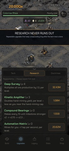 Idle Space Mining Screenshot 4 of 5
