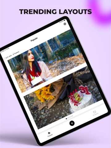 FlowGrid: Seamless Carousel iPad screenshot
