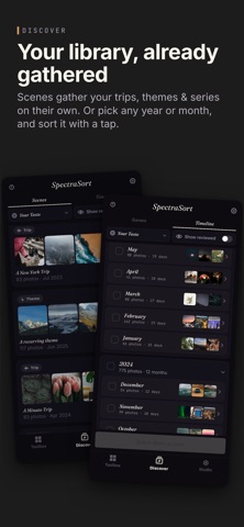 SpectraSort - AI Photo Picker iPhone screenshot