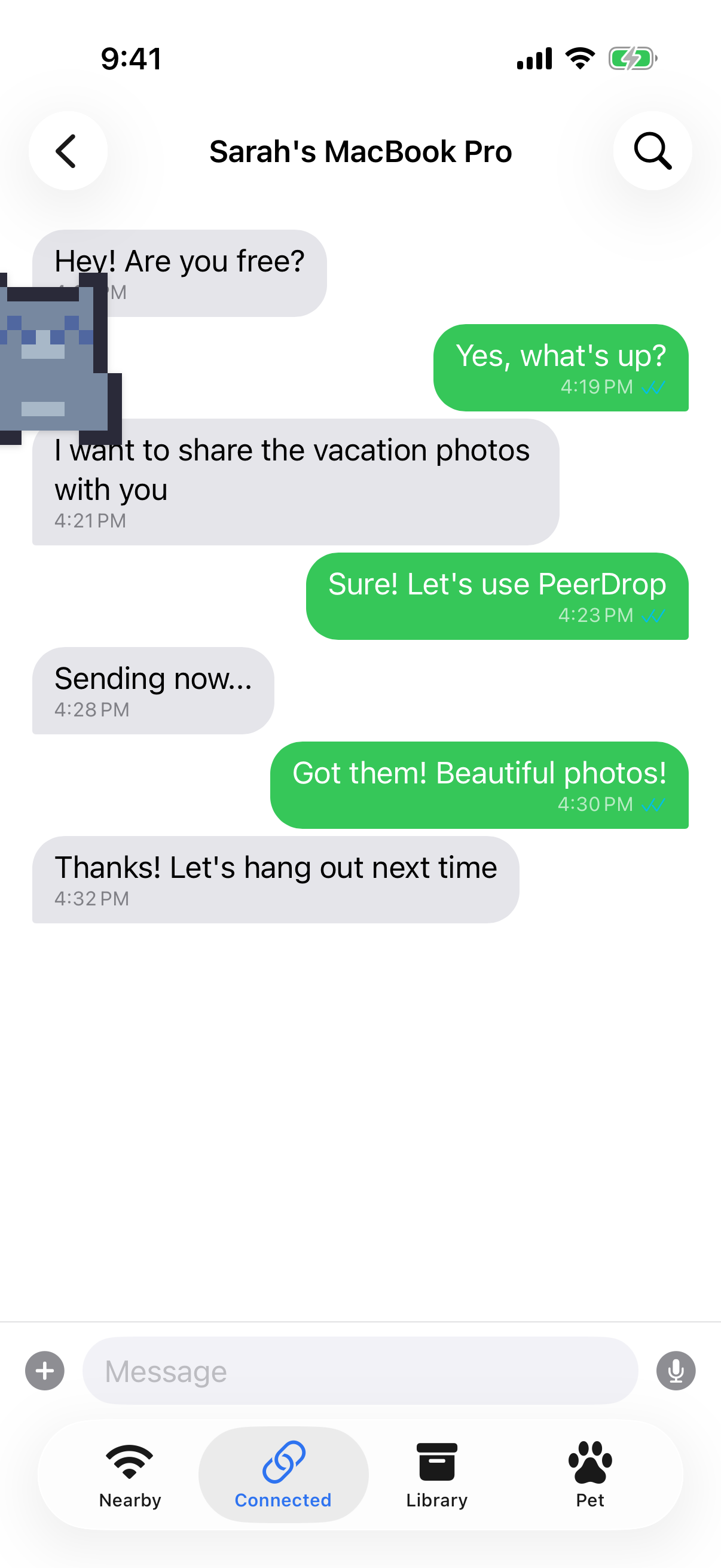PeerDrop screenshot 10