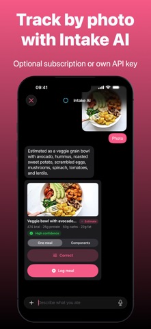 Intake: Calorie Counter & Log App Store preview screenshot 3