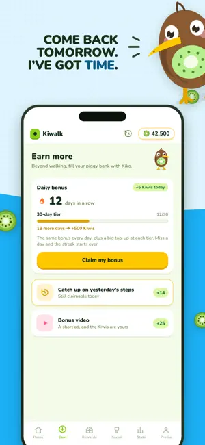 Kiwalk: earn by walking screenshot 2