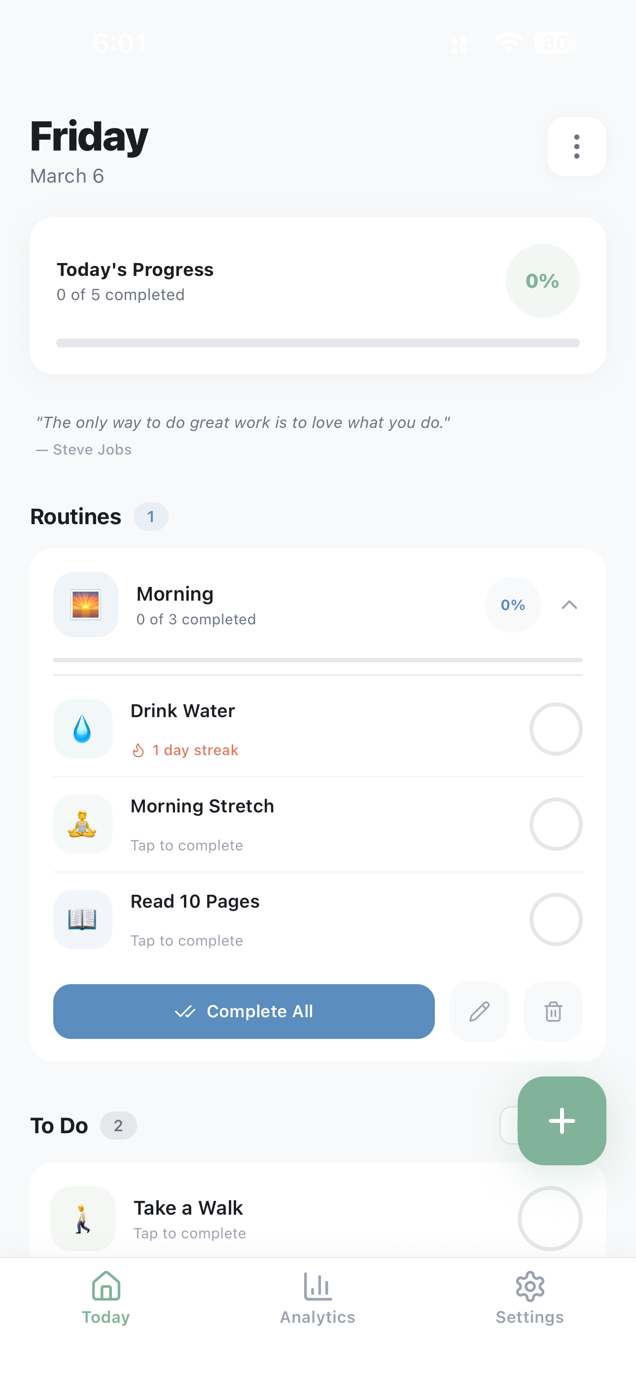 Habit Lift: Routine Tracker screenshot 2