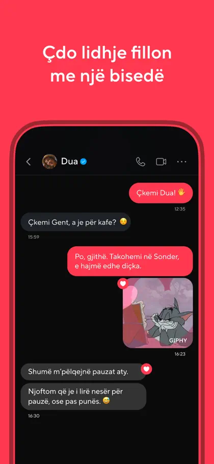 dua.com: Date & Meet Albanians ekran görüntüsü 5 / 6