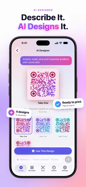 QR Code Generator & Scanner AI screenshot 2