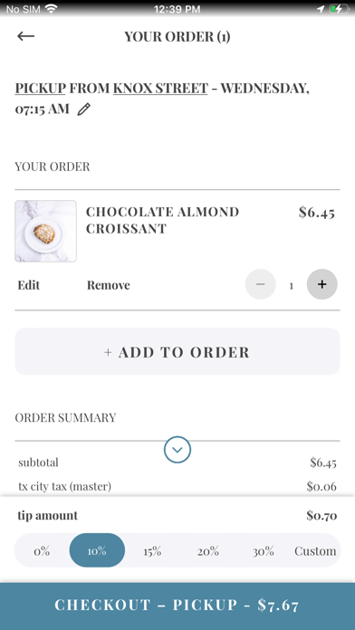 Village Baking Co. iPhone screenshot 4 - Food & Drink app