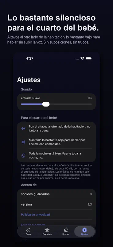 Sleep Drift: AI Sound Maker screenshot 8 of 9