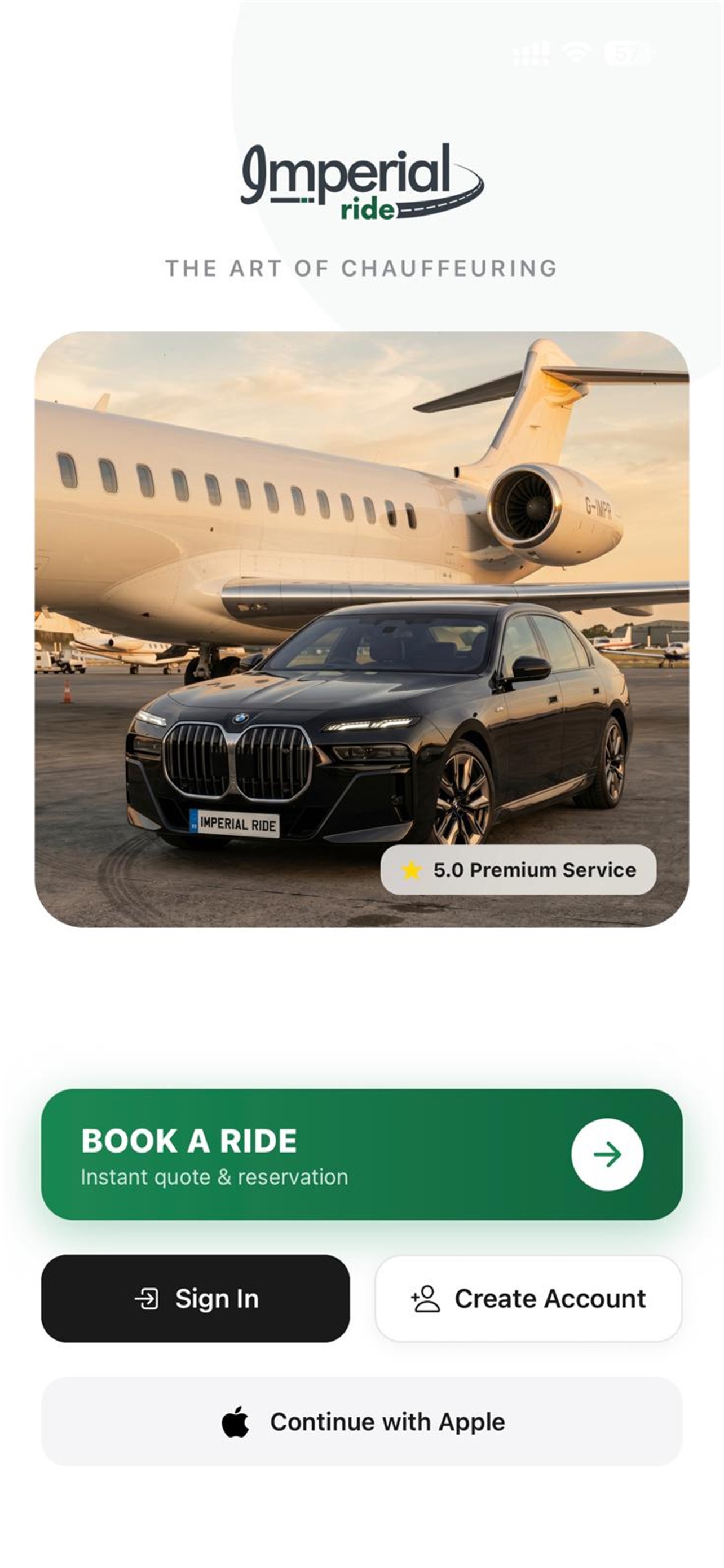 Screenshot 1 of Imperial Ride: Book Your Ride