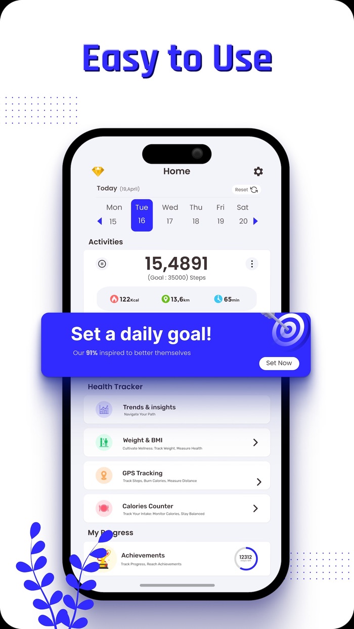 Step Counter Pedometer-GPS Map