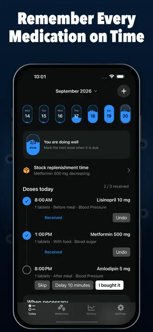 Pill Reminder: Track & Dose screenshot 1