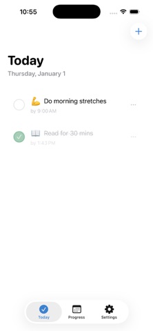 DA1LY: Daily Habit Tracker Screenshot 1 of 3