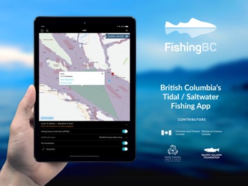 FishingBC iPad screenshot