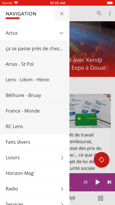 HorizonActu Screenshot