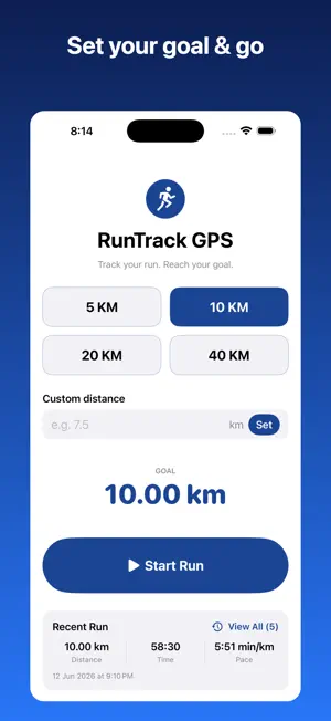 RunTrack GPS screenshot 3