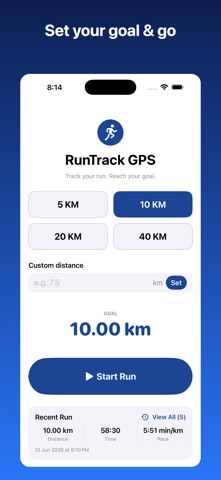 RunTrack GPS Screenshot 3 of 4