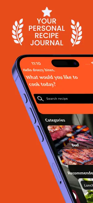 My Recipe Diary screenshot 1