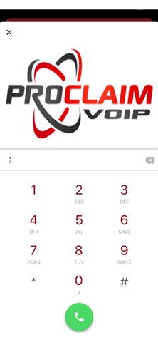 Proclaim VoIP Screenshot 1 of 4