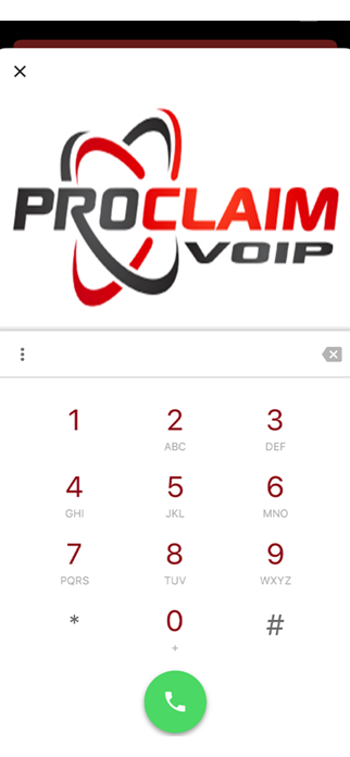 Proclaim VoIP Screenshot 1 of 4