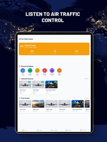 Air Traffic Control: Live ATC iPad screenshot
