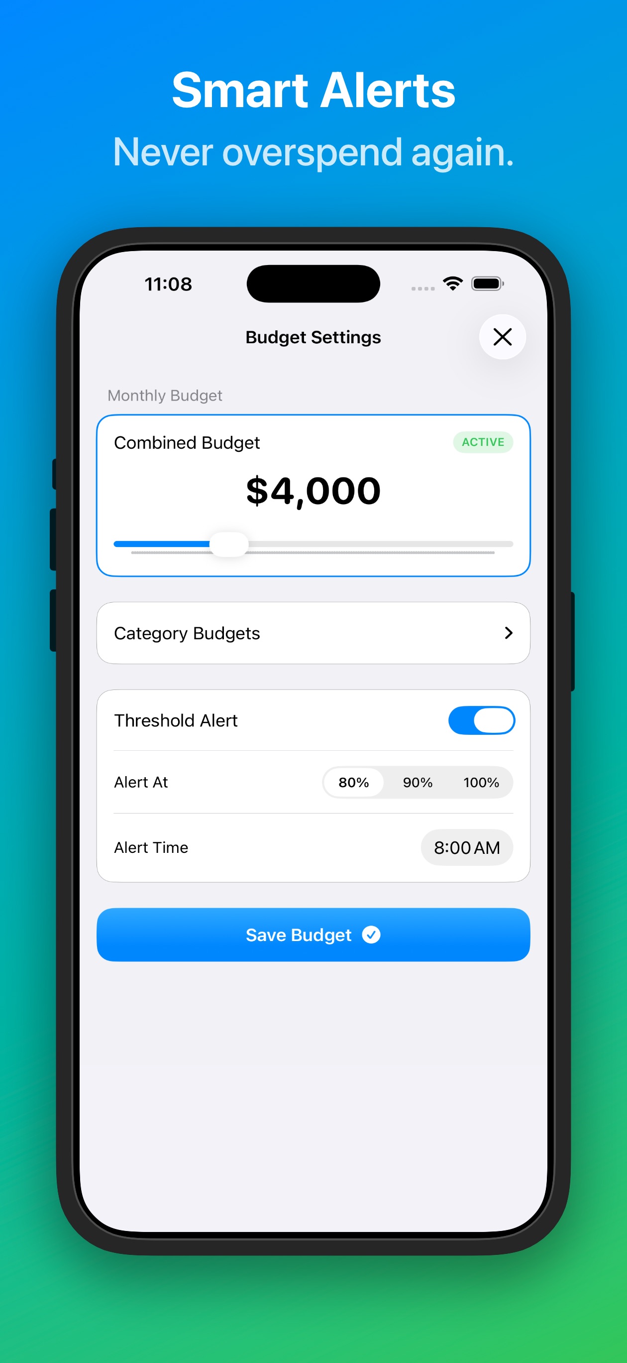 Screenshot 4 of BudgetWise Pro