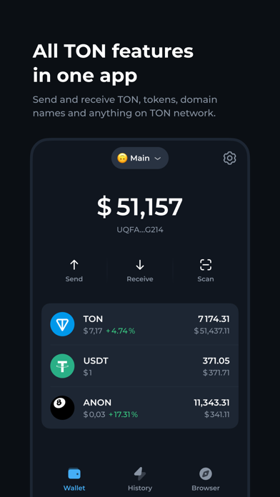 Tonkeeper — TON Wallet Screenshot