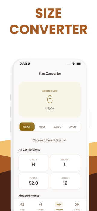 Ring Sizer – Size Measure app Screenshot 5 of 5