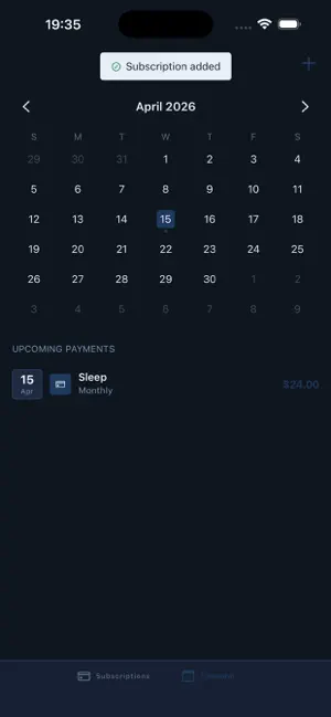 StackSubs - Pay Control screenshot 3