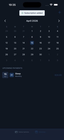 StackSubs - Pay Control Screenshot 3 of 4