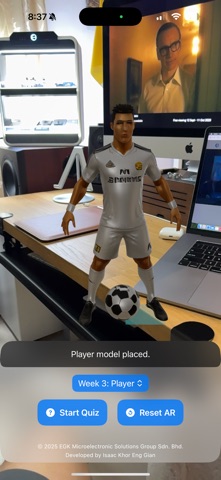 EGK Soccer AR screenshot