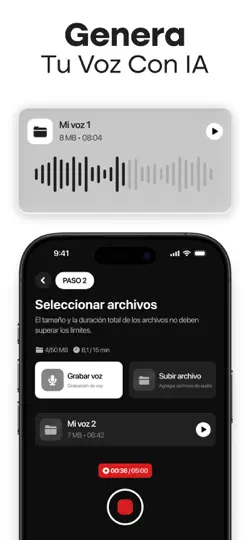Captura de pantalla de MyTunes: Crear Música Con IA en iPhone 5