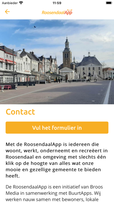De RoosendaalApp Screenshot