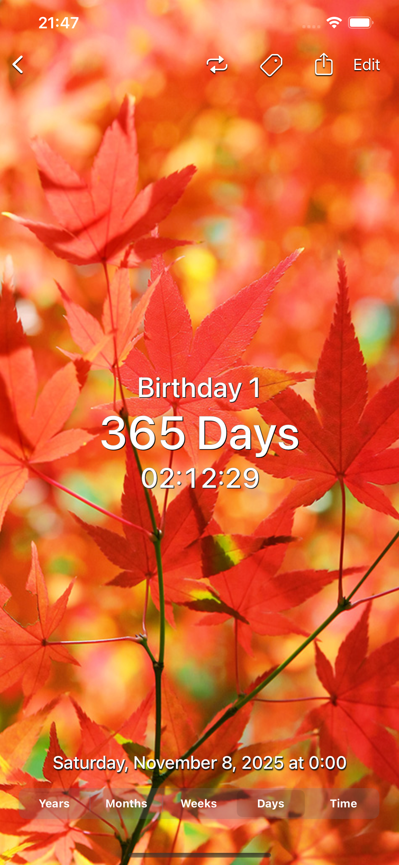 Countdown & Count Up Timer