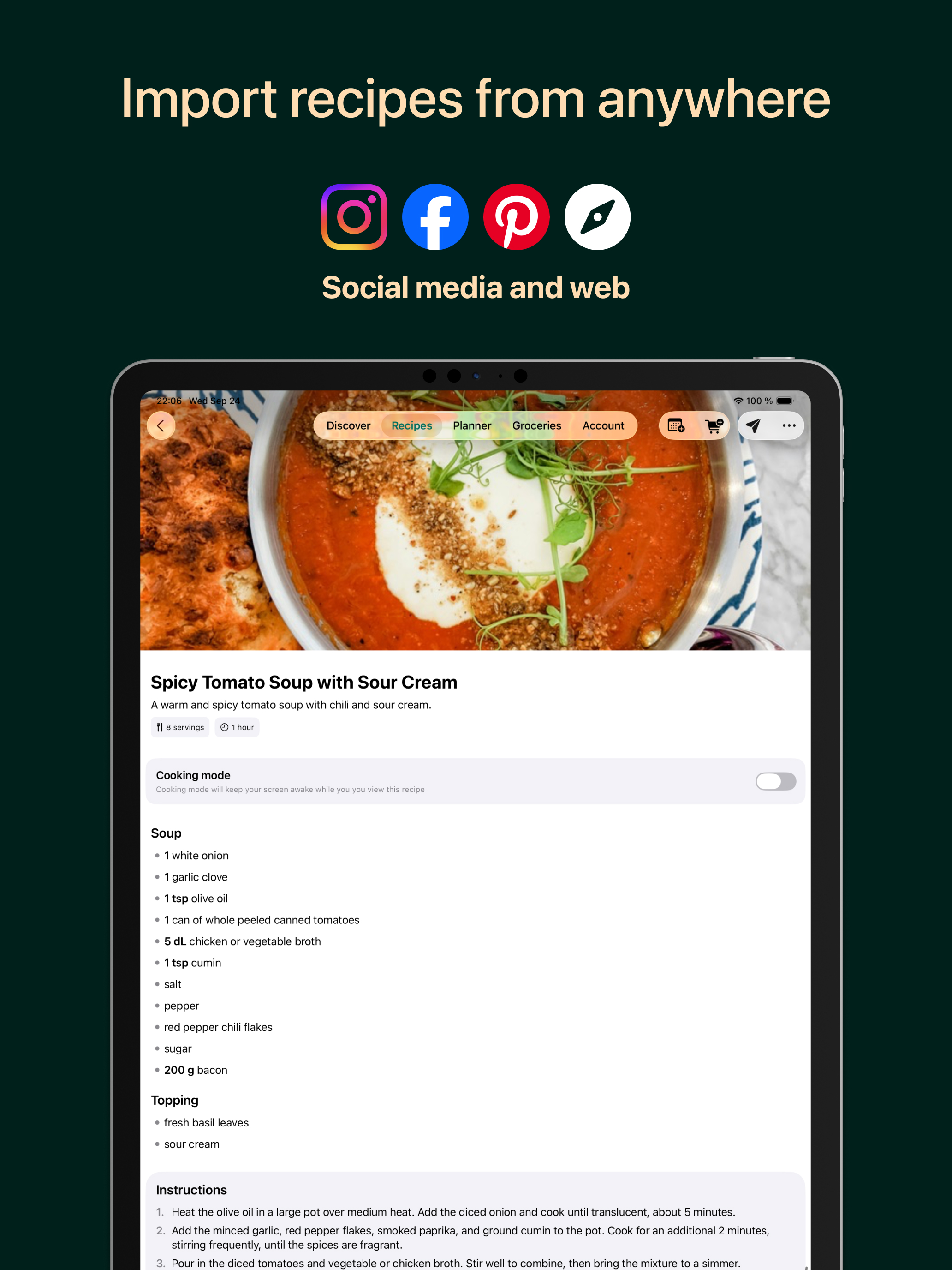 My Recipe Pad: Meal Planner screenshot 8