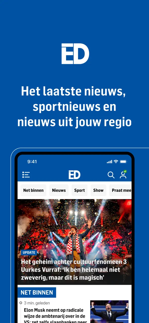 Screenshot #1 pour ED nieuws