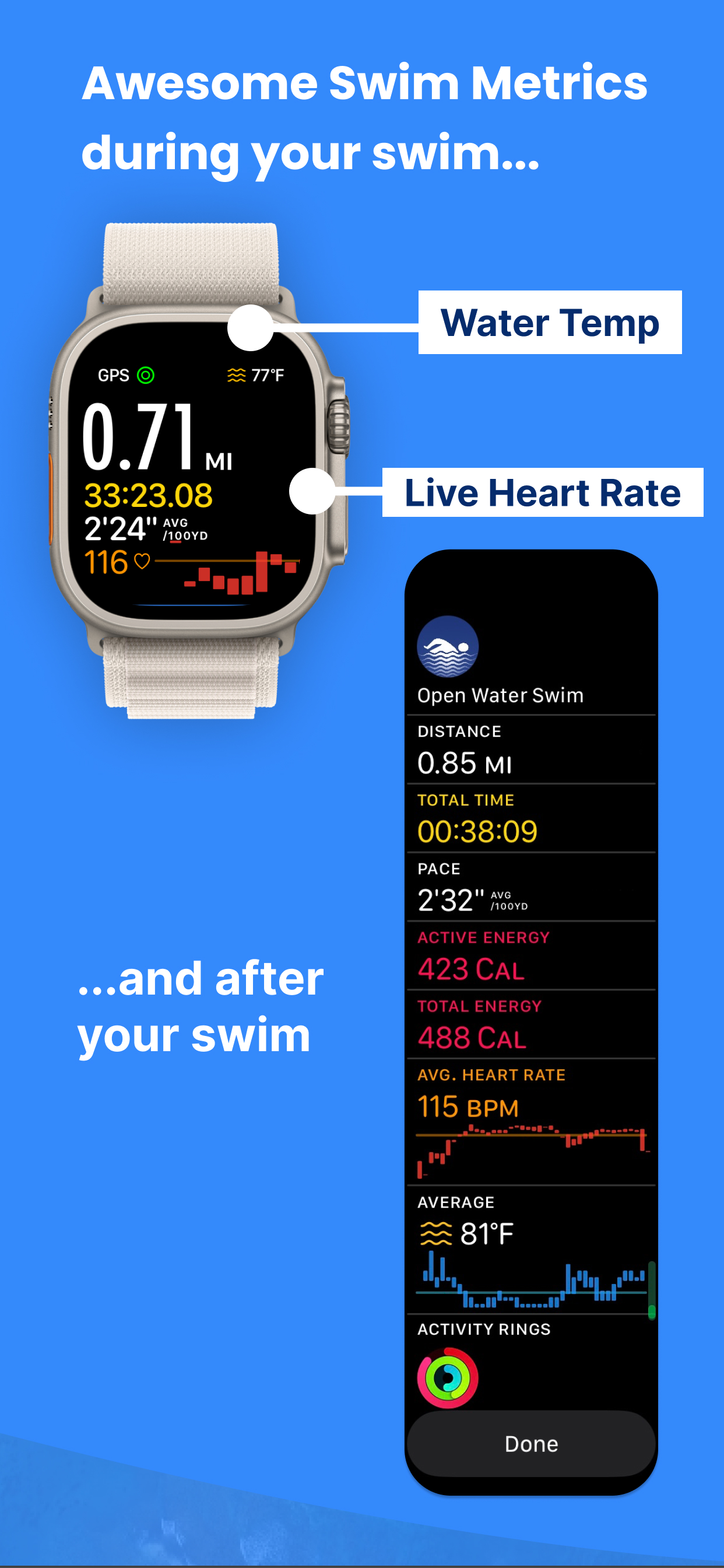 Open Water Swim screenshot 5
