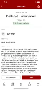 YMCA BC screenshot #3 for iPhone