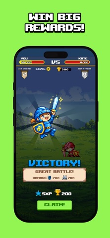Dice Heroes - Roll To Win iPhone screenshot