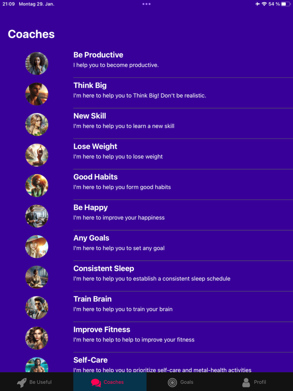 App screenshot