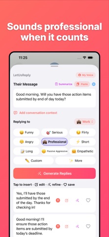 LetUsReply AI Screenshot 6 of 7