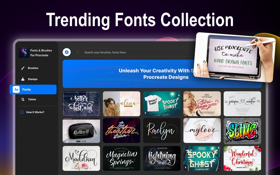#3. Tools | Brushes For Procreate (macOS) Ved: UMAR FAROOQ