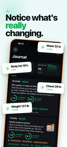 Peptide Tracker & AI Journal Screenshot 2 of 7